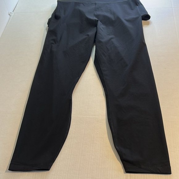 EVERLANE PERFORMANCE UNITARD  PULL ON BLACK JUMPSUIT YOGA ONE PIECE SZ XXL - Picture 3 of 12